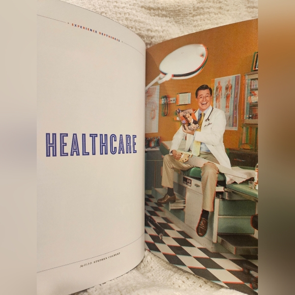 America Again Stephen Colbert Hardcover Book - Picture 4 of 7